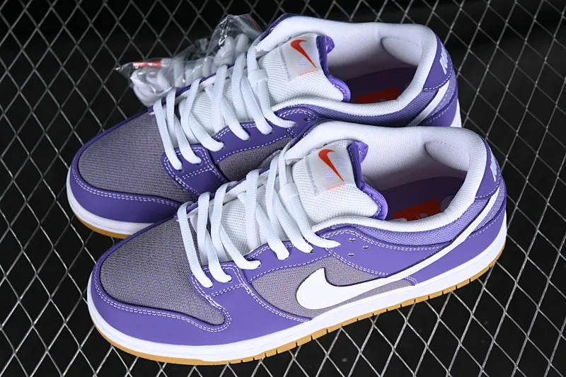 All categories Nk SB Dunk series Nk SB Dunk Low low-top sneakers Nk SB Dunk Low Prm secret purple color SB smashed backboard fashion casual sneakers DA9658-500